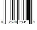 Barcode Image for UPC code 022400624419