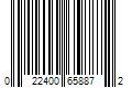 Barcode Image for UPC code 022400658872