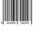 Barcode Image for UPC code 022406270200348