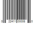 Barcode Image for UPC code 022411000080