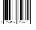 Barcode Image for UPC code 0224112204778