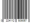 Barcode Image for UPC code 0224112509057