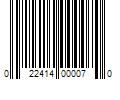 Barcode Image for UPC code 022414000070