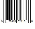 Barcode Image for UPC code 022415021166