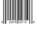 Barcode Image for UPC code 022415027106