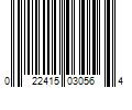 Barcode Image for UPC code 022415030564