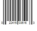 Barcode Image for UPC code 022415035163