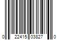 Barcode Image for UPC code 022415038270