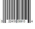 Barcode Image for UPC code 022415089104