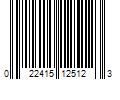 Barcode Image for UPC code 022415125123