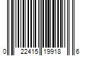 Barcode Image for UPC code 022415199186