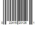 Barcode Image for UPC code 022415201261