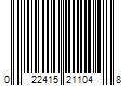 Barcode Image for UPC code 022415211048