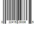 Barcode Image for UPC code 022415293365