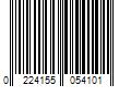 Barcode Image for UPC code 0224155054101