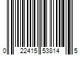 Barcode Image for UPC code 022415538145