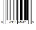 Barcode Image for UPC code 022415616423