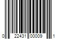 Barcode Image for UPC code 022431000091