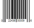 Barcode Image for UPC code 022436000096