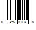 Barcode Image for UPC code 022456000083