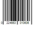 Barcode Image for UPC code 0224663010606