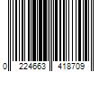 Barcode Image for UPC code 0224663418709