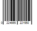 Barcode Image for UPC code 0224665221550