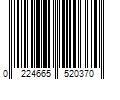 Barcode Image for UPC code 0224665520370