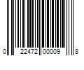 Barcode Image for UPC code 022472000098