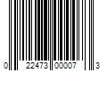 Barcode Image for UPC code 022473000073