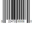 Barcode Image for UPC code 022473000080