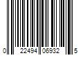 Barcode Image for UPC code 022494069325