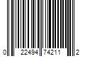 Barcode Image for UPC code 022494742112