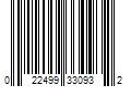 Barcode Image for UPC code 022499330932