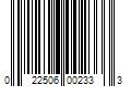 Barcode Image for UPC code 022506002333