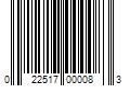 Barcode Image for UPC code 022517000083