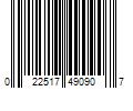 Barcode Image for UPC code 022517490907