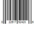 Barcode Image for UPC code 022517524206