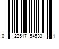 Barcode Image for UPC code 022517545331