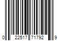 Barcode Image for UPC code 022517717929