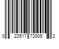 Barcode Image for UPC code 022517729052