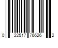 Barcode Image for UPC code 022517766262