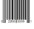 Barcode Image for UPC code 022530000091