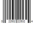 Barcode Image for UPC code 022532225324