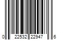 Barcode Image for UPC code 022532229476