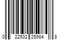 Barcode Image for UPC code 022532259848