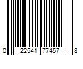 Barcode Image for UPC code 022541774578