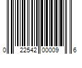 Barcode Image for UPC code 022542000096