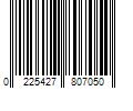 Barcode Image for UPC code 0225427807050