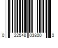 Barcode Image for UPC code 022548038000